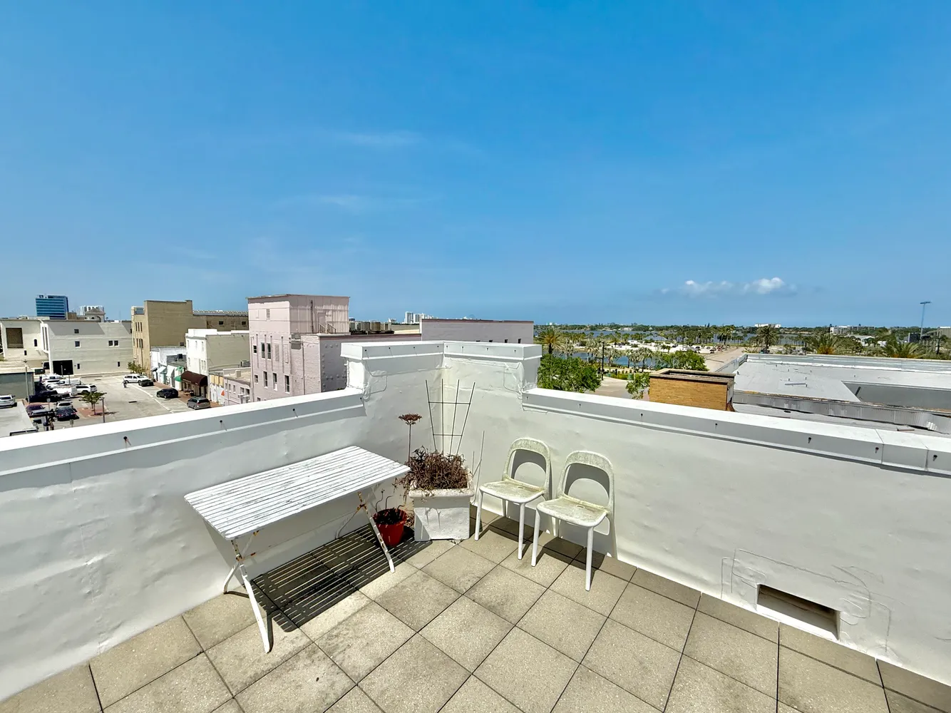 a view of car parked in front of house