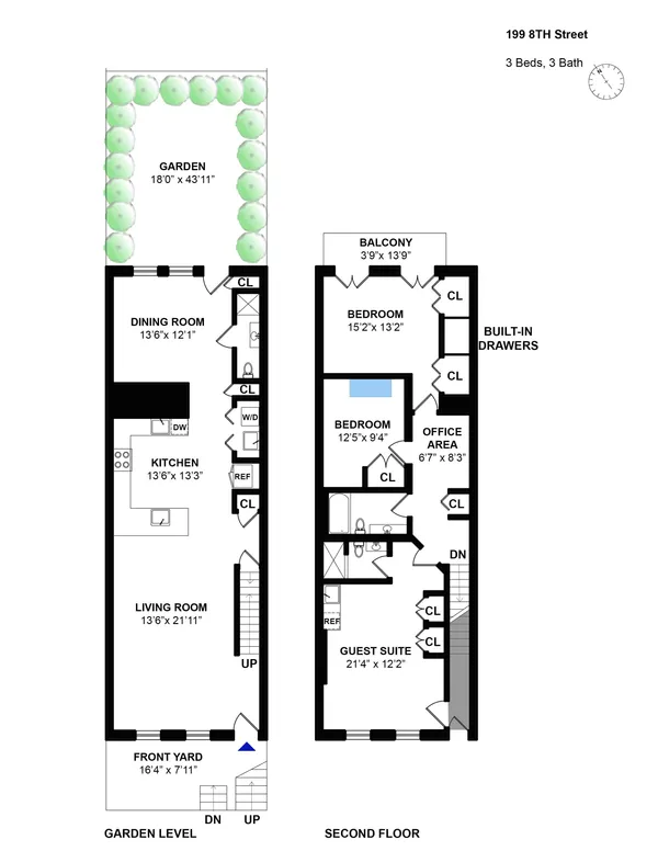 $9,500 | 199 8th Street, Unit 1 | Gowanus