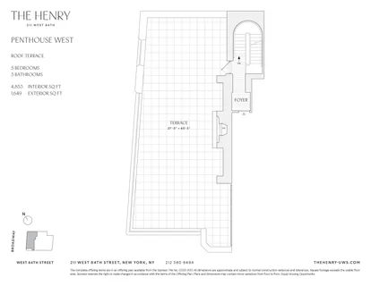 $26,880,000 | 211 West 84th Street, Unit PHWEST | Upper West Side