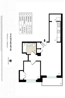 $699,000 | 12-16 30th Avenue, Unit 403 | Astoria