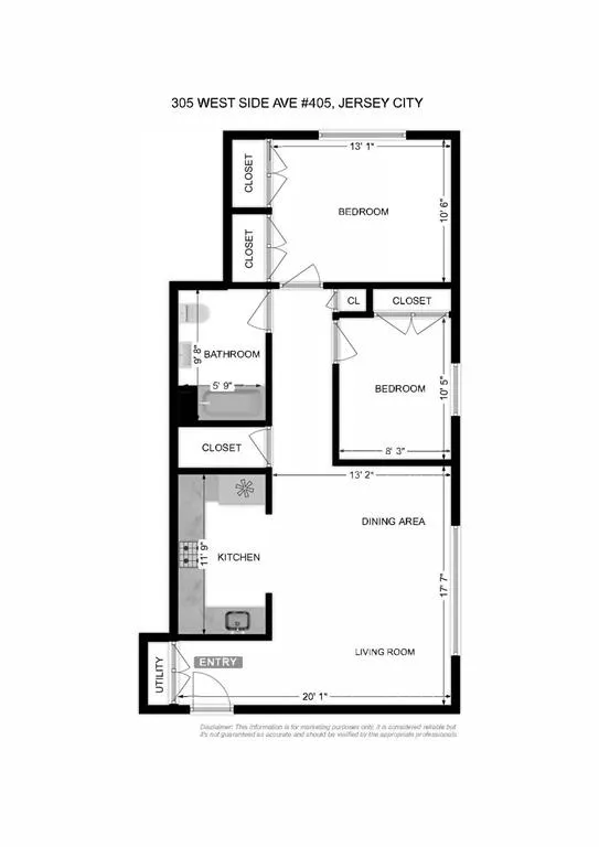 a view of a city with tall buildings