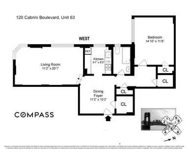 $550,000 | 120 Cabrini Boulevard, Unit 63 | Hudson Heights