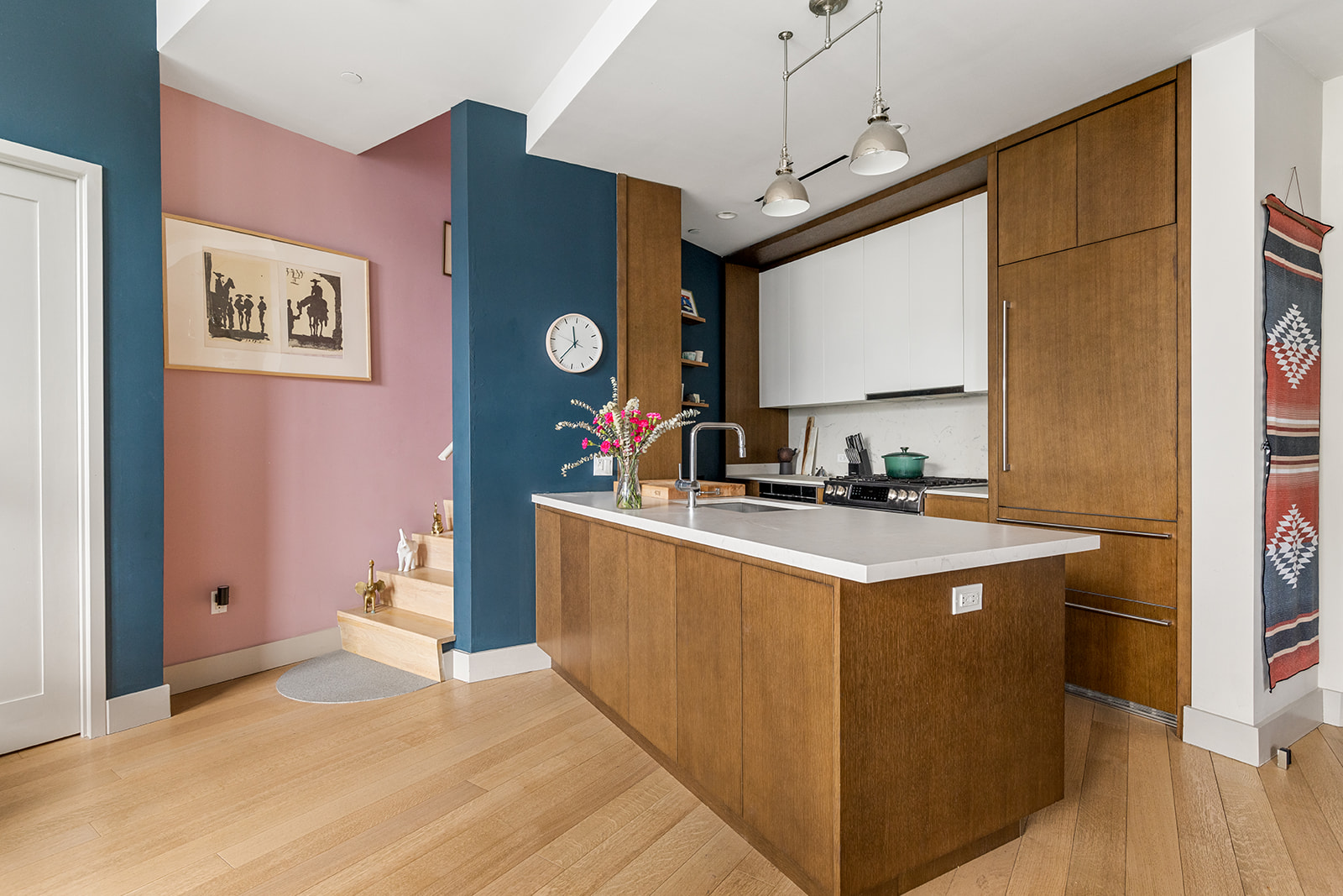 500 Waverly Avenue Brooklyn, NY 11238 - Photo 3 of 13 a kitchen with stainless steel appliances granite countertop a sink stove and refrigerator