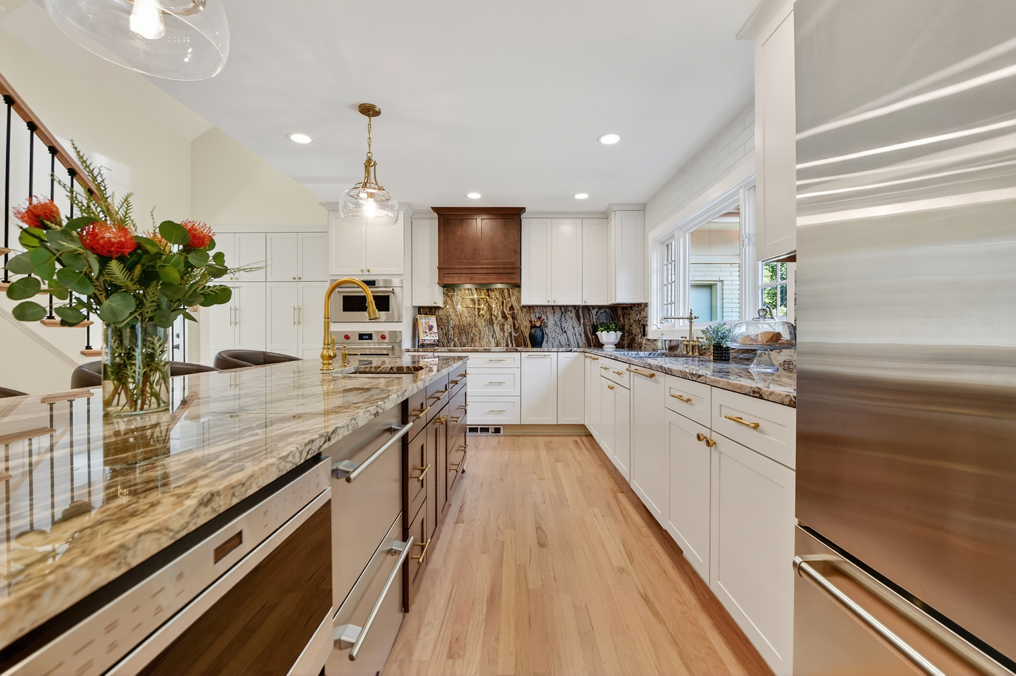 1205 Beaver Road Sewickley, PA 15143 - Photo 16 of 94 a large kitchen with granite countertop a large counter top appliances and cabinets