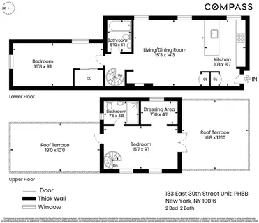 $1,299,000 | 133 East 30th Street, Unit PH5B | Kips Bay