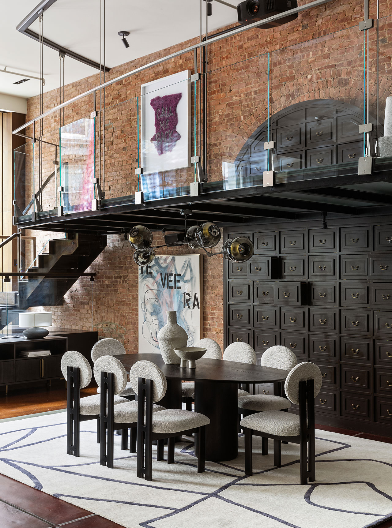 56 Crosby Street, Unit 2A Manhattan, NY 10012 - Photo 7 of 21 a view of a chairs and table in a back yard of the building