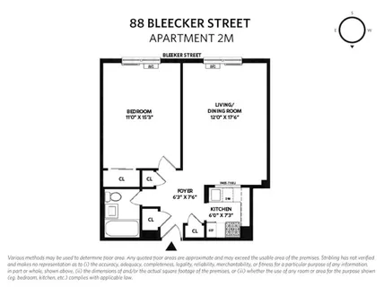 $825,000 | 88 Bleecker Street, Unit 2M | Greenwich Village