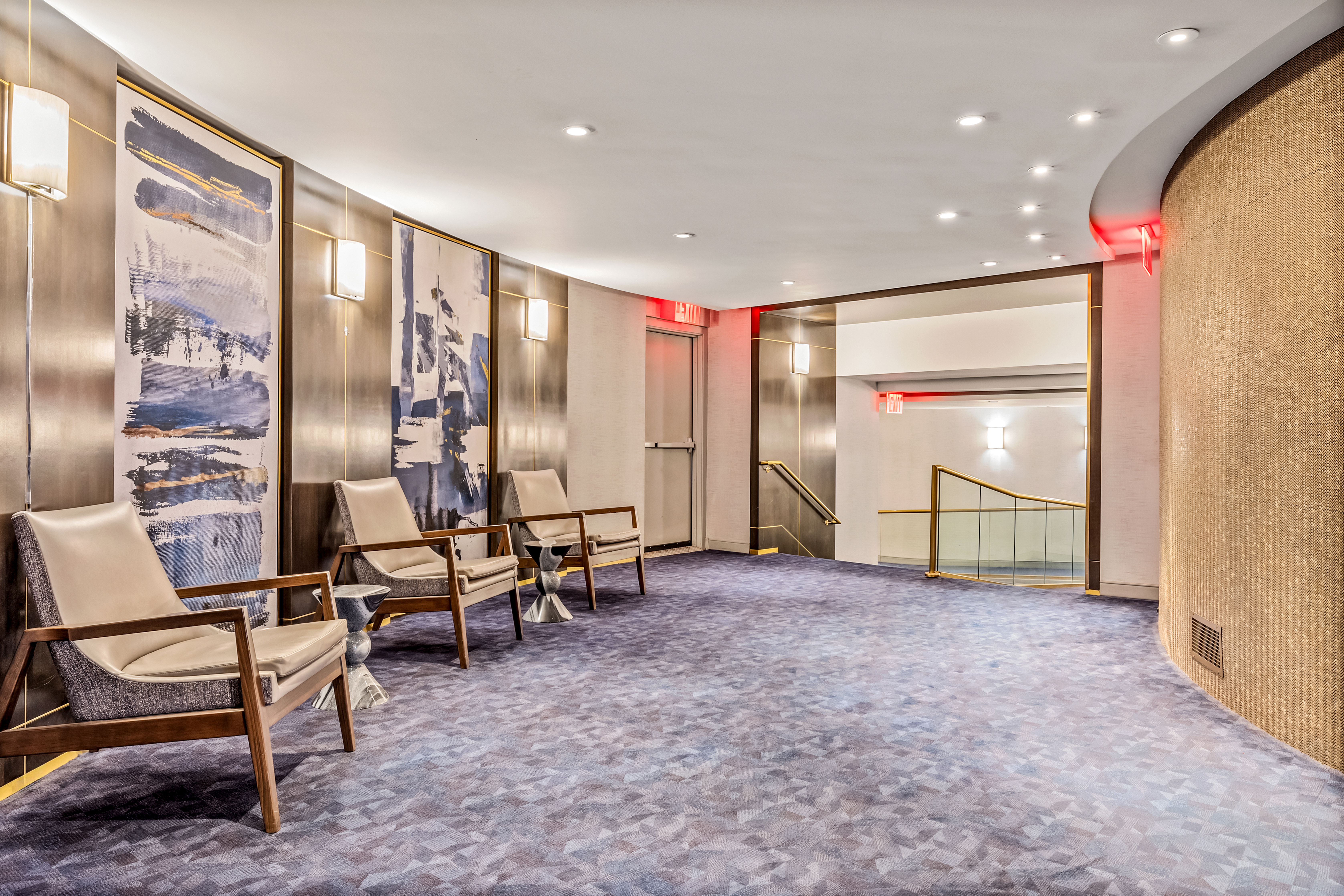 233 East 69th Street, Unit 2C Manhattan, NY 10021 - Photo 8 of 10 a view of a room with gym equipment and windows