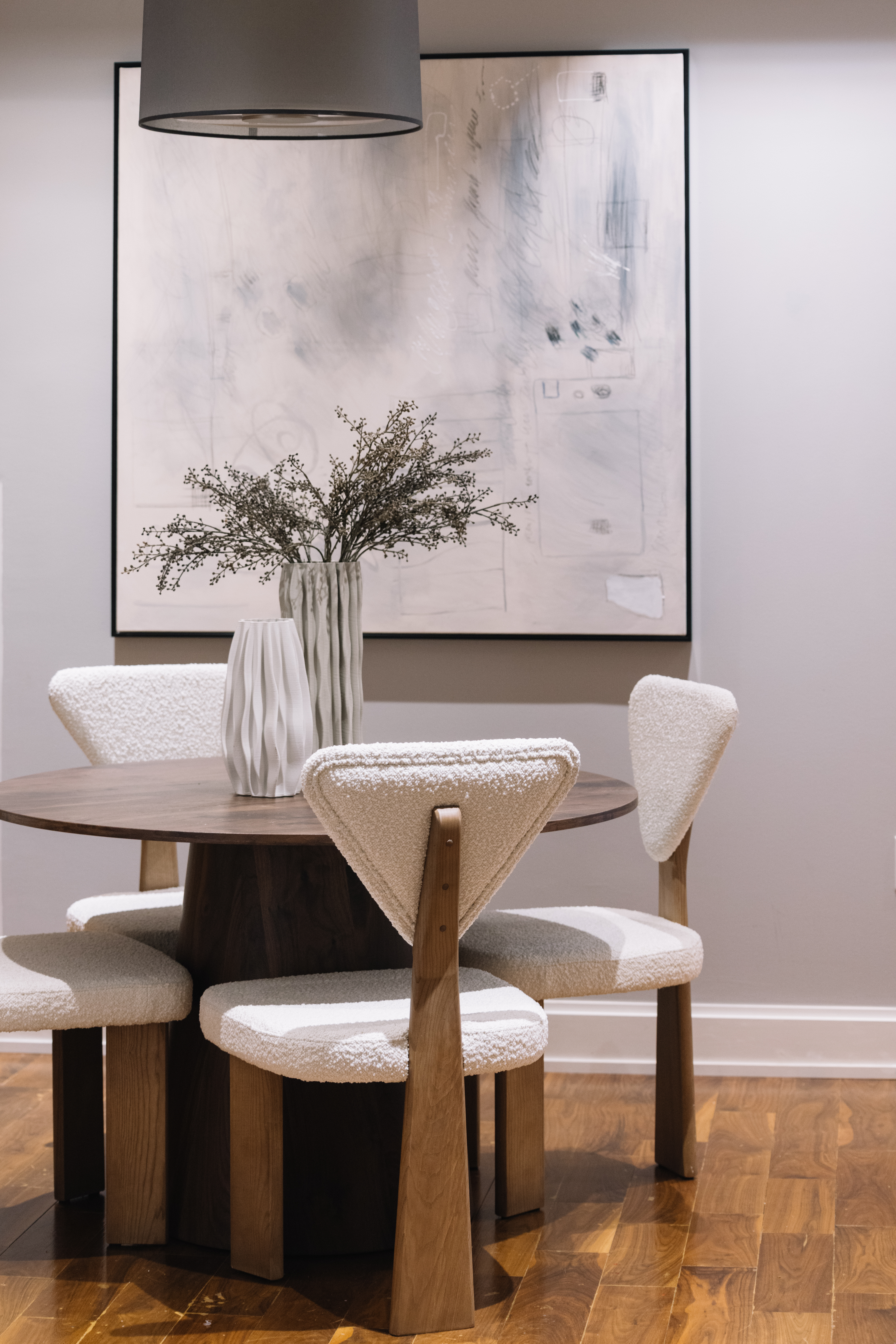 140 West 22nd Street, Unit 4C Manhattan, NY 10011 - Photo 10 of 16 a view of a dining room with furniture and wooden floor