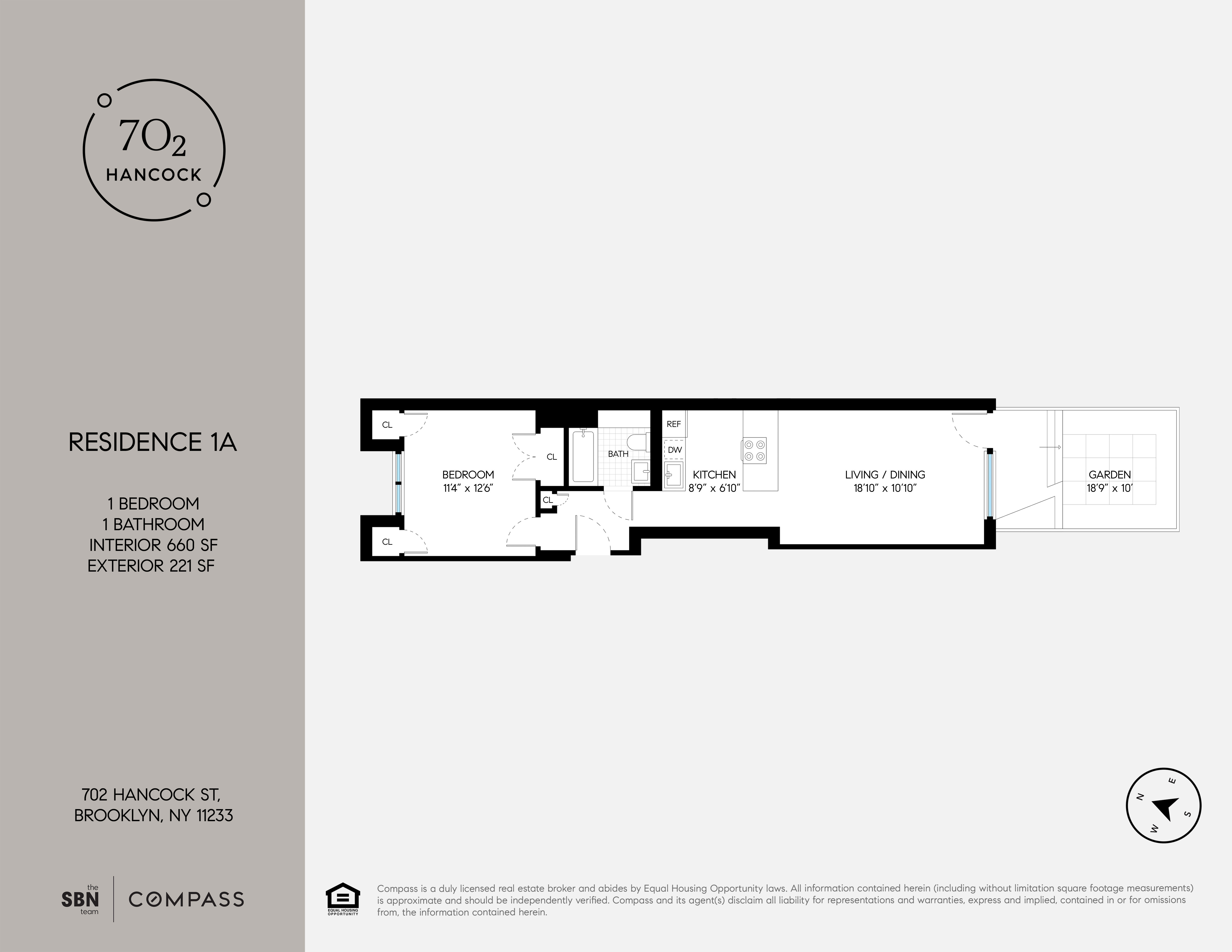 702 Hancock Street, Unit 1A Brooklyn, NY 11233 - Photo 13 of 13 unknown