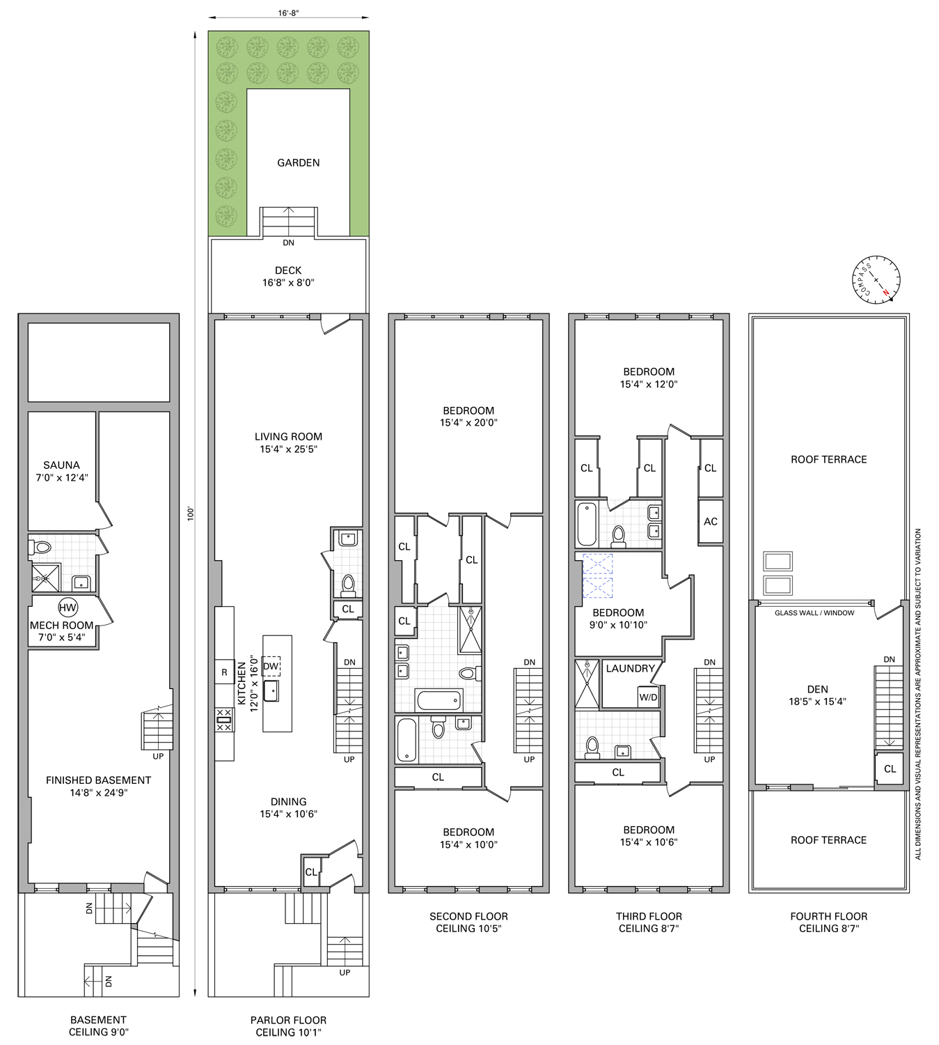 394 Douglass Street Brooklyn, NY 11217 - Photo 4 of 4 a picture of a floor plan