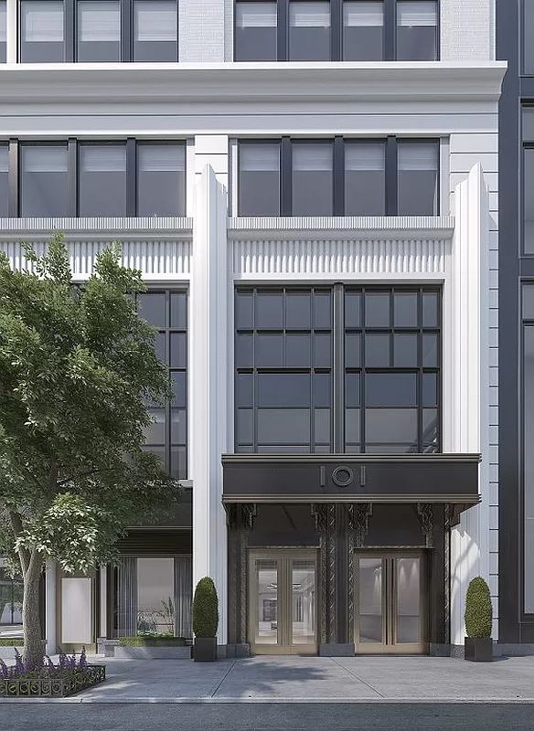 101 Wall Street, Unit 5BE Manhattan, NY 10005 - Photo 15 of 16 a front view of a house