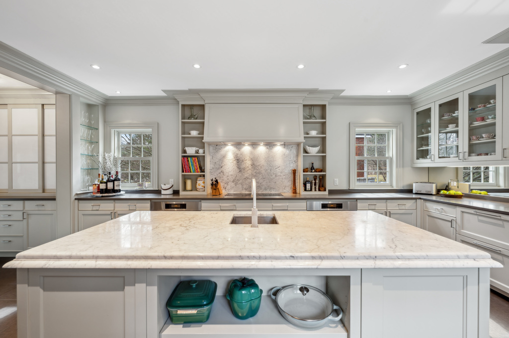 79 Pine Street Dover, MA 02030 - Photo 11 of 25 a kitchen with a sink and large window