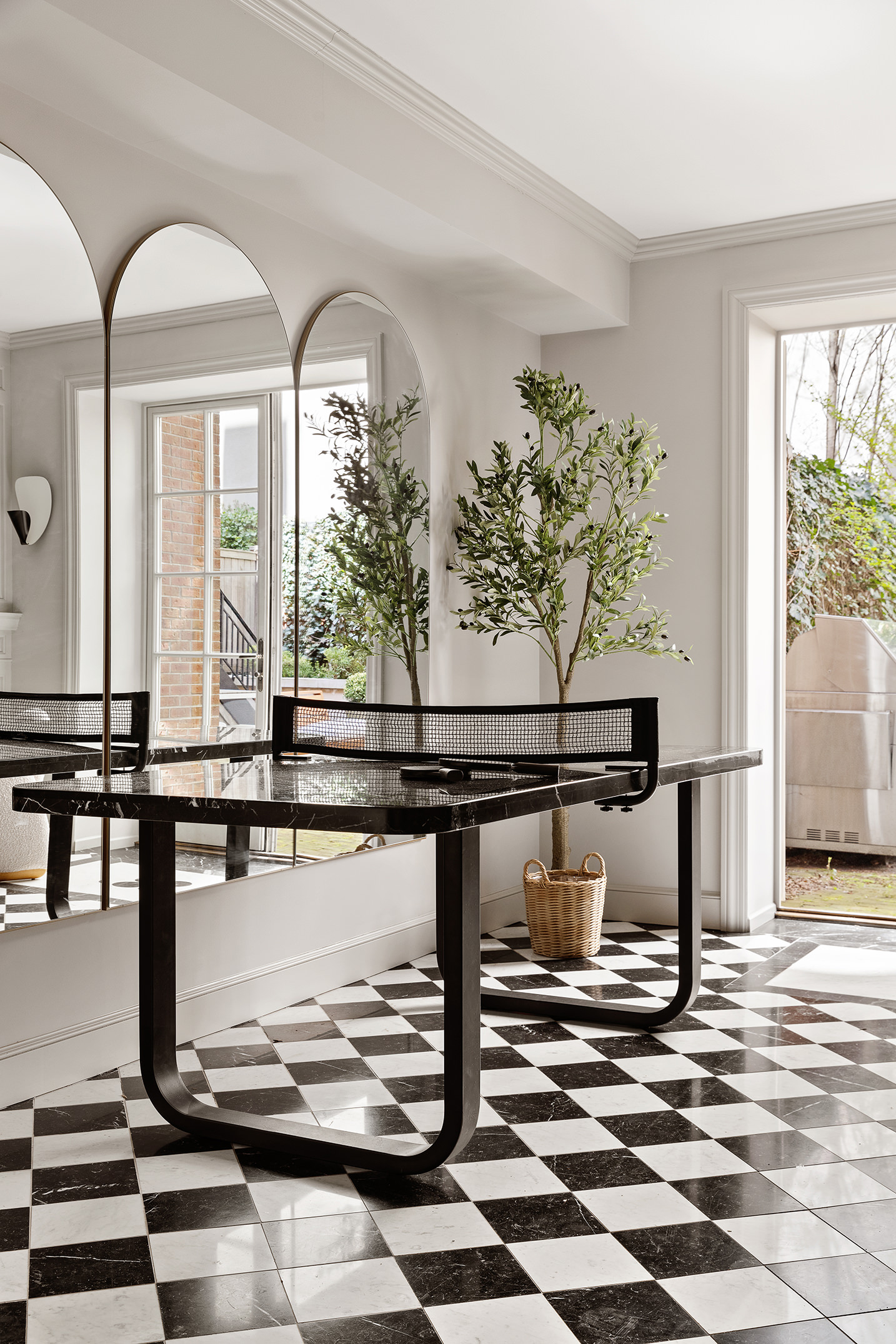 400 West 12th Street, Unit TH3 Manhattan, NY 10014 - Photo 13 of 29 a living room with table and chairs