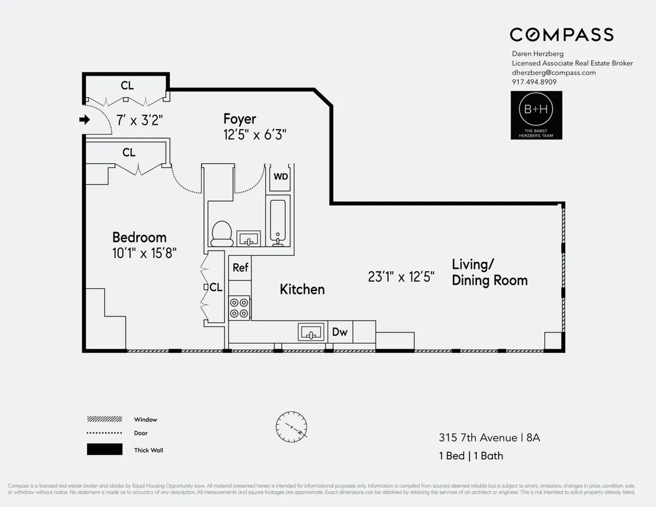 $5,300 | 315 7th Avenue, Unit 8A | Chelsea