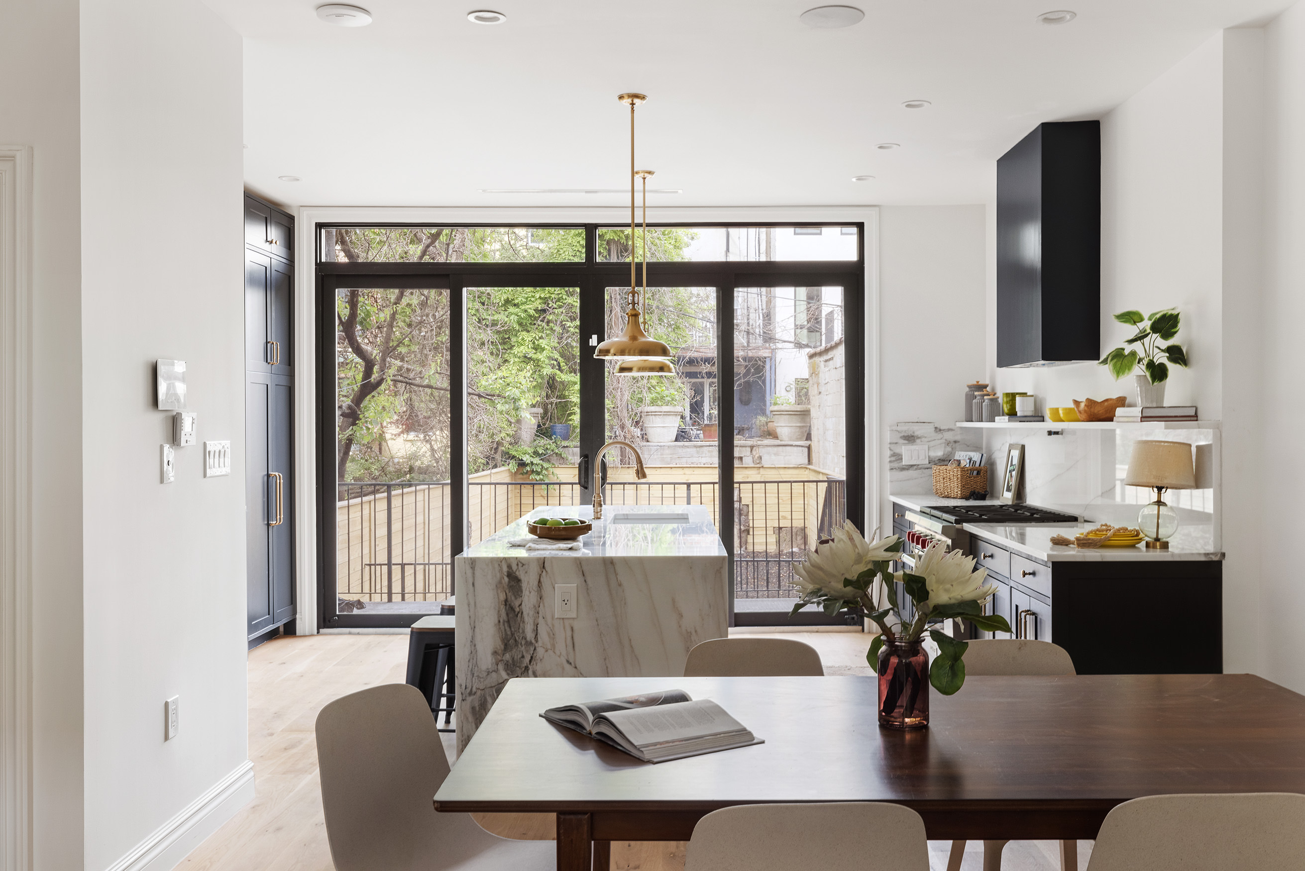 363 Warren Street Brooklyn, NY 11201 - Photo 4 of 23 a view of a dining room with furniture window and outside view