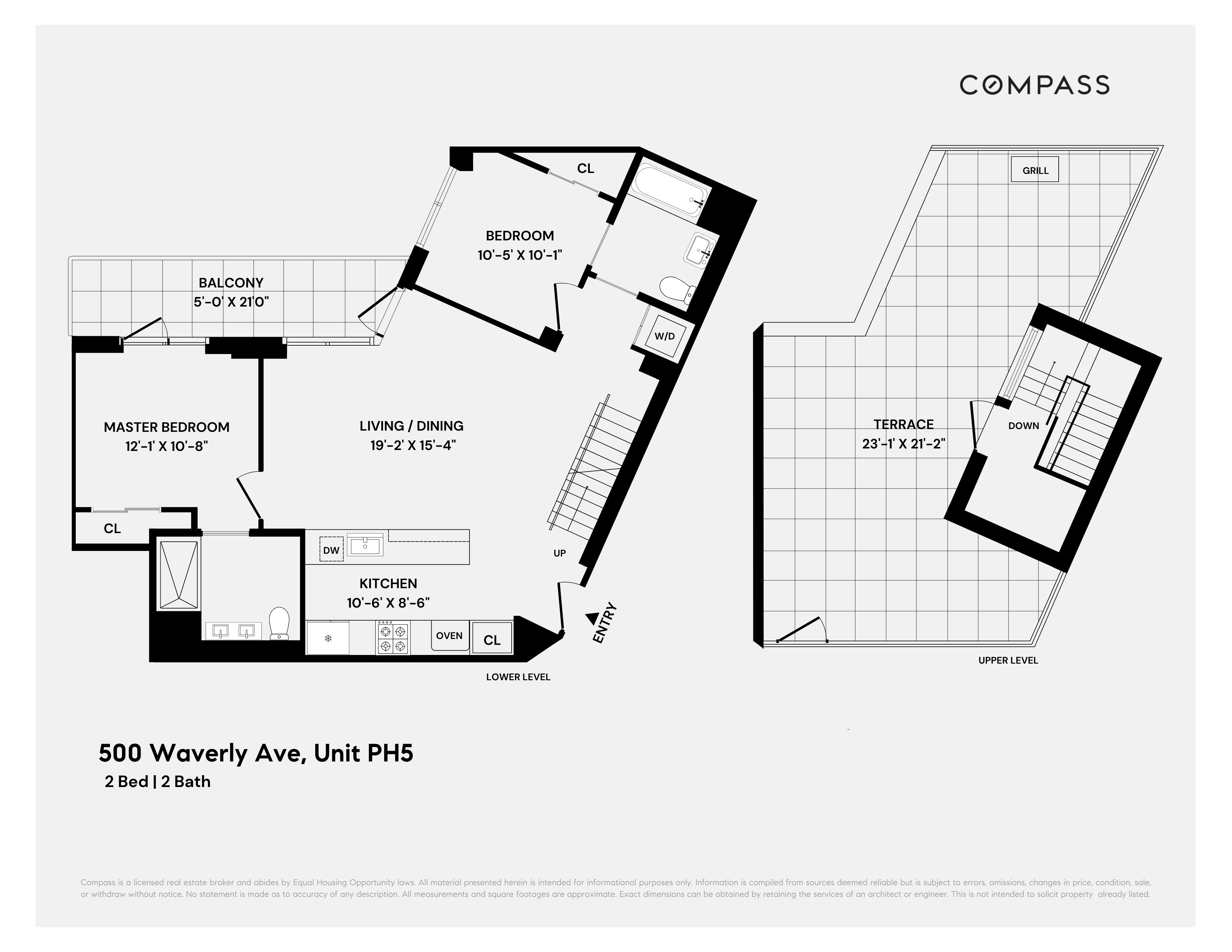 500 Waverly Avenue PH5 Clinton Hill Brooklyn NY 11238