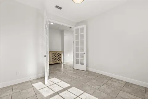 a bathroom with a shower and a bathtub