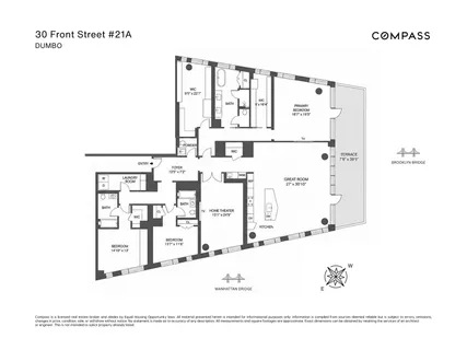 $9,995,000 | 30 Front Street, Unit 21A | DUMBO