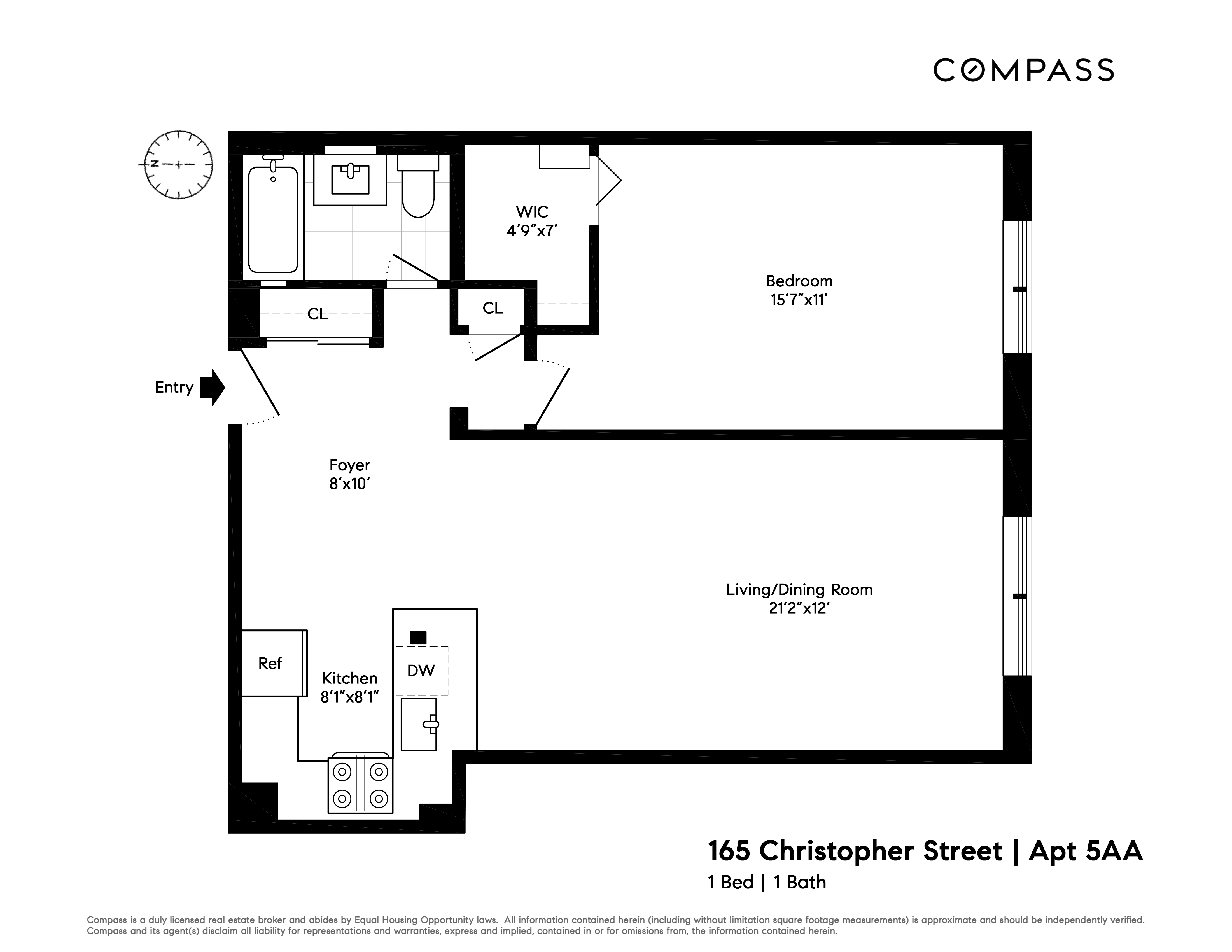 165 Christopher Street, Unit 5AA Manhattan, NY 10014 - Photo 9 of 9