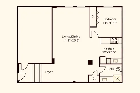 a picture of a floor plan