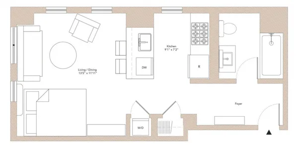 $3,400 | 24-16 Queens Plaza South, Unit PHE | Long Island City