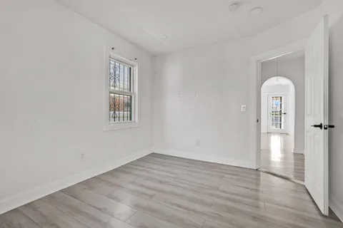 wooden floor in an empty room