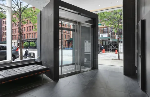 a view of front door