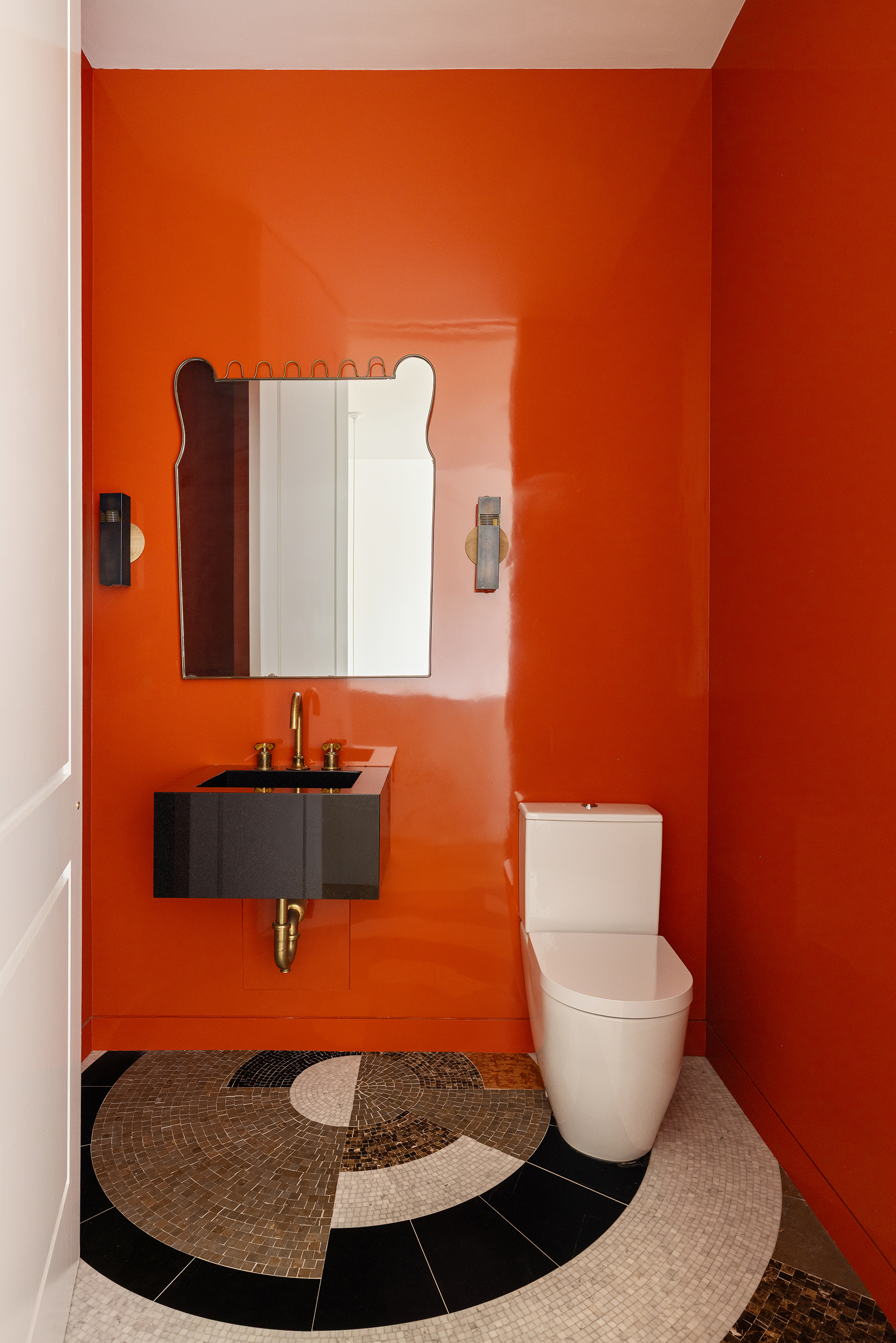 65 West 13th Street, Unit PHD Manhattan, NY 10011 - Photo 32 of 45 a bathroom with a toilet and a sink