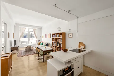 a room with furniture and window