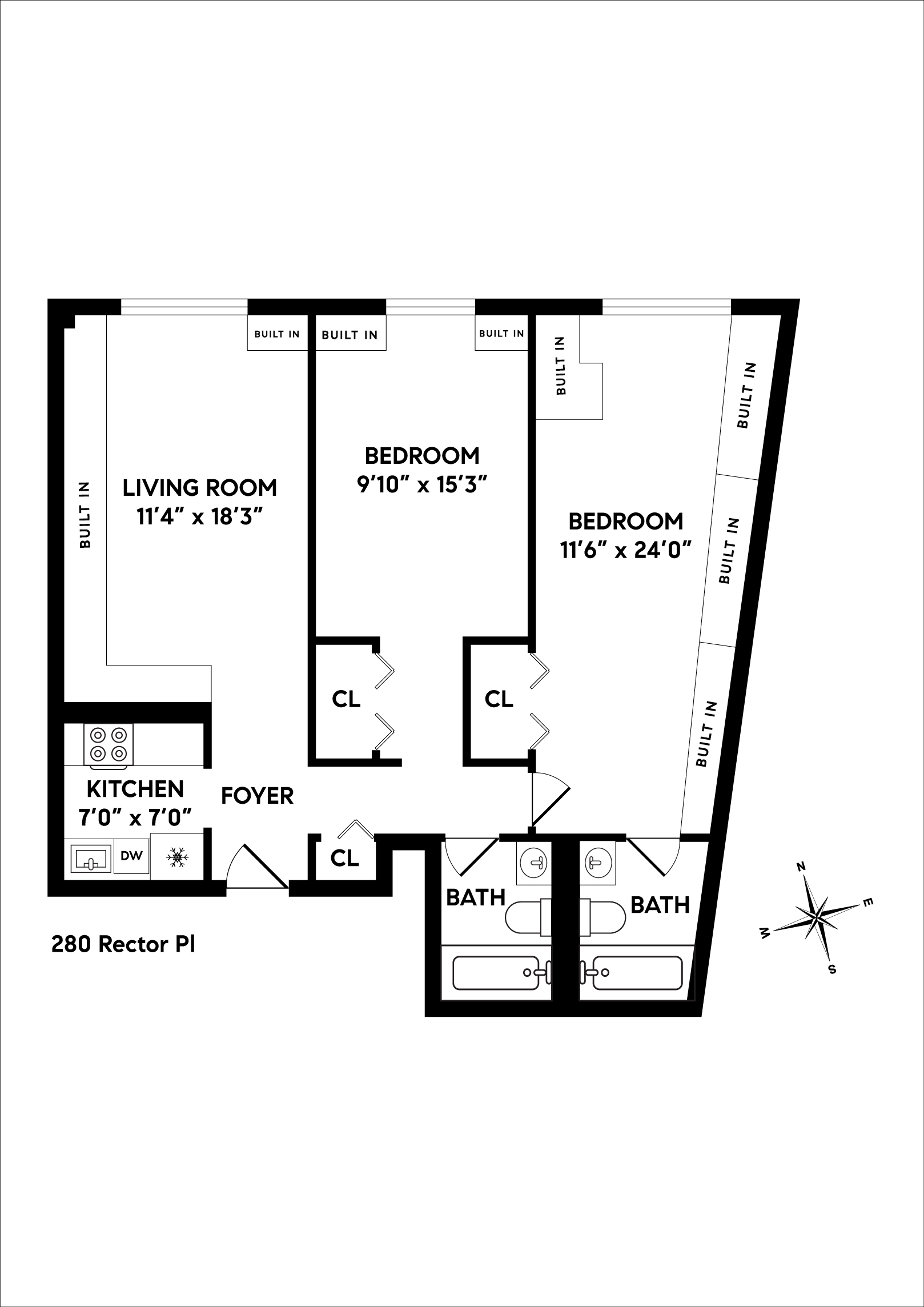 280 Rector Place, Unit 9C Manhattan, NY 10280 - Photo 13 of 13