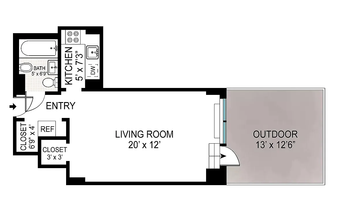 101 West 12th Street, Unit 2D Manhattan, NY 10011 - Photo 6 of 6 Gallery Image 6