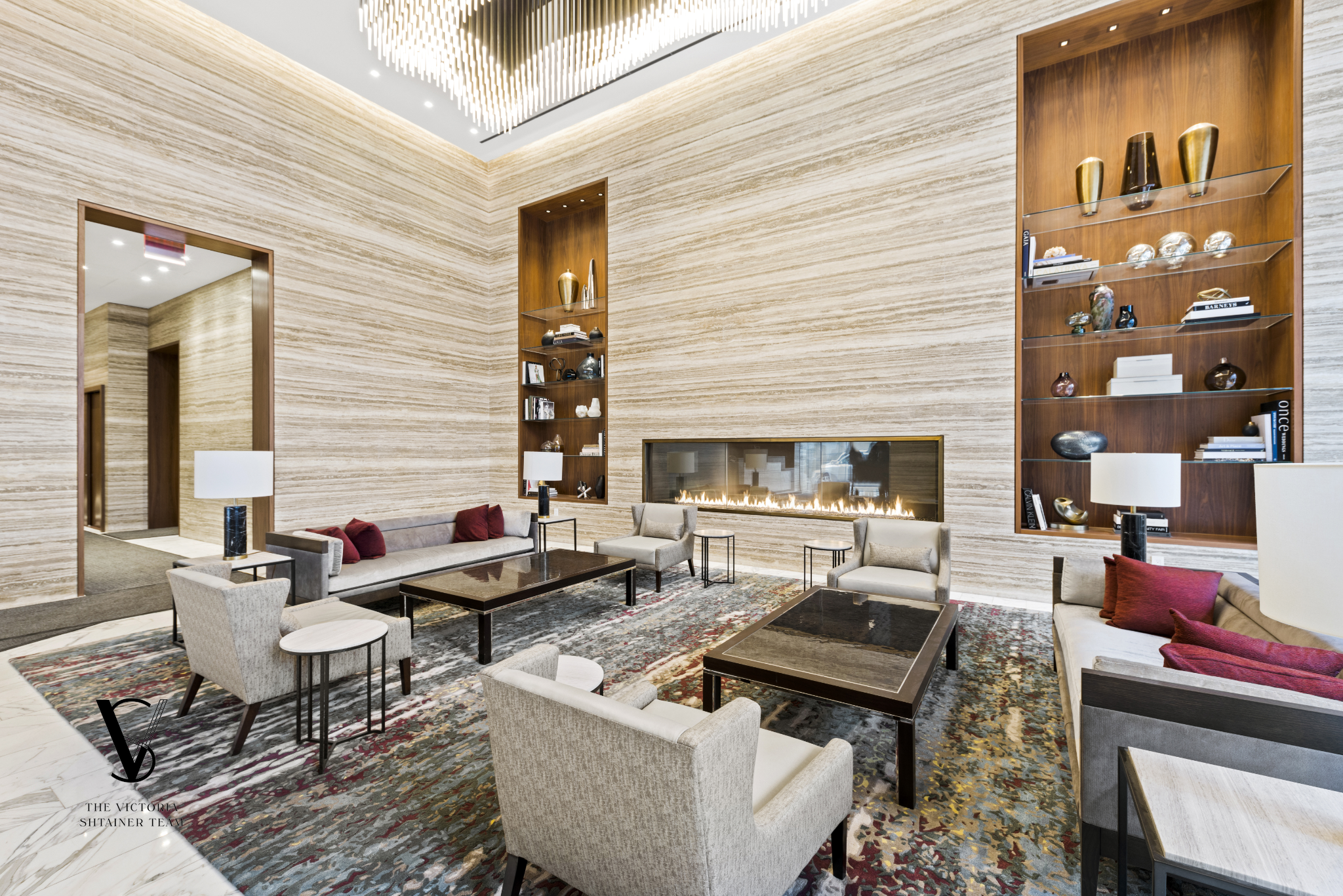 1 West End Avenue, Unit 28C Manhattan, NY 10023 - Photo 17 of 26 a view of a patio with couches table and chairs and potted plants