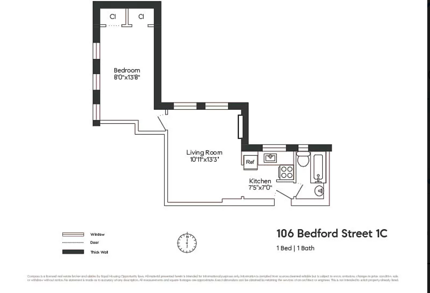 104 Bedford Street, Unit 1C Manhattan, NY 10014 - Photo 12 of 12