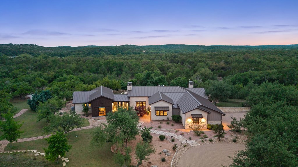 2560 Bell Springs Road Dripping Springs, TX 78620 - Photo 28 of 42 an aerial view of a house