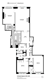 $4,295,000 | 10 Gracie Square, Unit 8D | Upper East Side