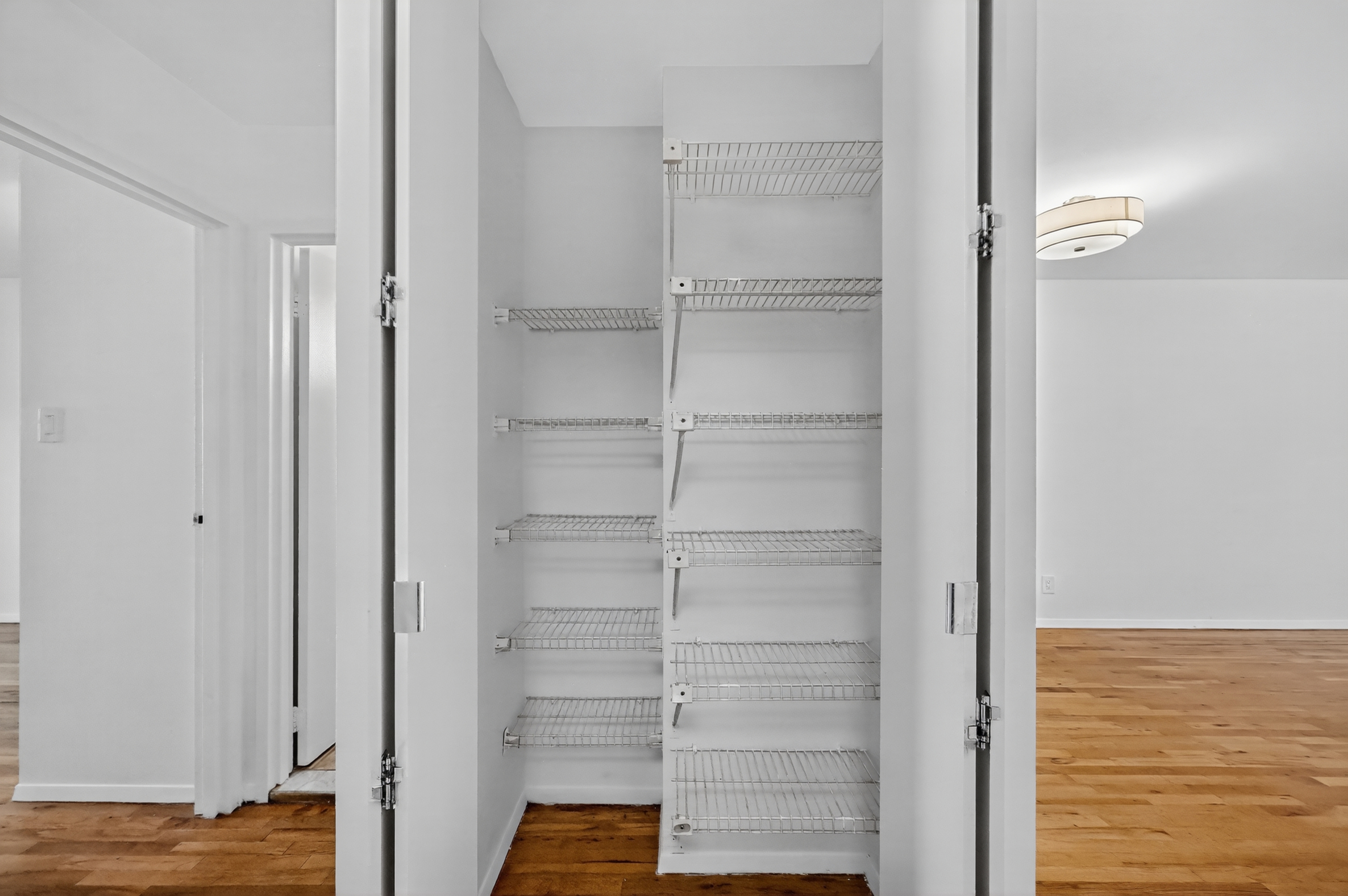 81 President Street, Unit 51-A Brooklyn, NY 11231 - Photo 17 of 27 a view of walk in closet with empty racks