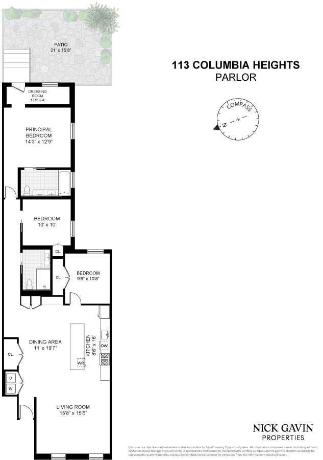 113 Columbia Heights, Unit PARLOR Brooklyn, NY 11201 - Photo 12 of 12