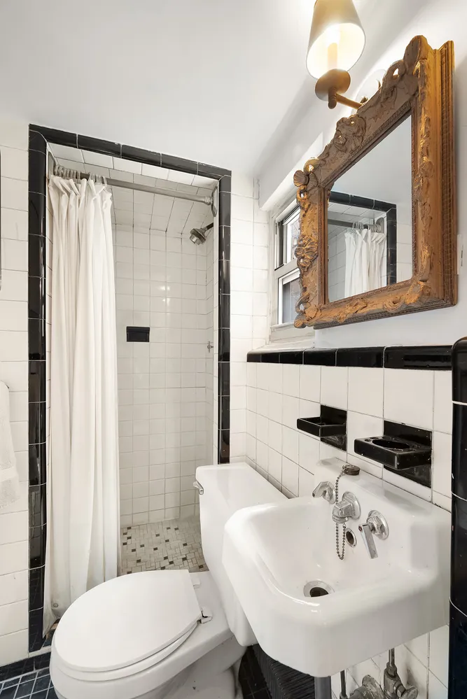 a picture of a person on a wall