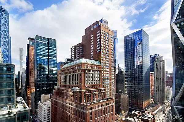 301 West 57th Street, Unit 22E Manhattan, NY 10019 - Photo 9 of 13 a front view of a building