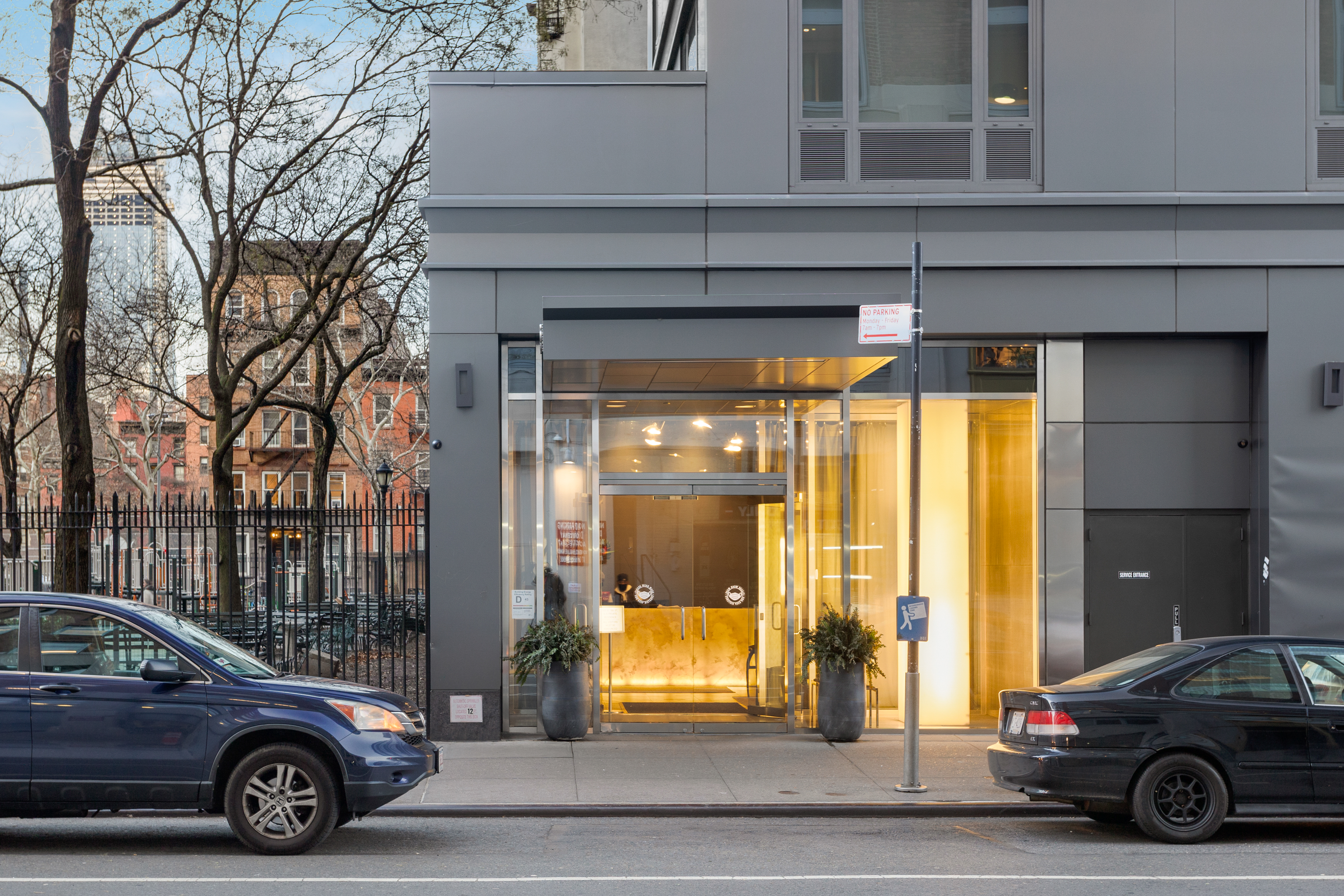 305 West 16th Street, Unit 5B Manhattan, NY 10011 - Photo 9 of 15 a view of a car parked in front of a building