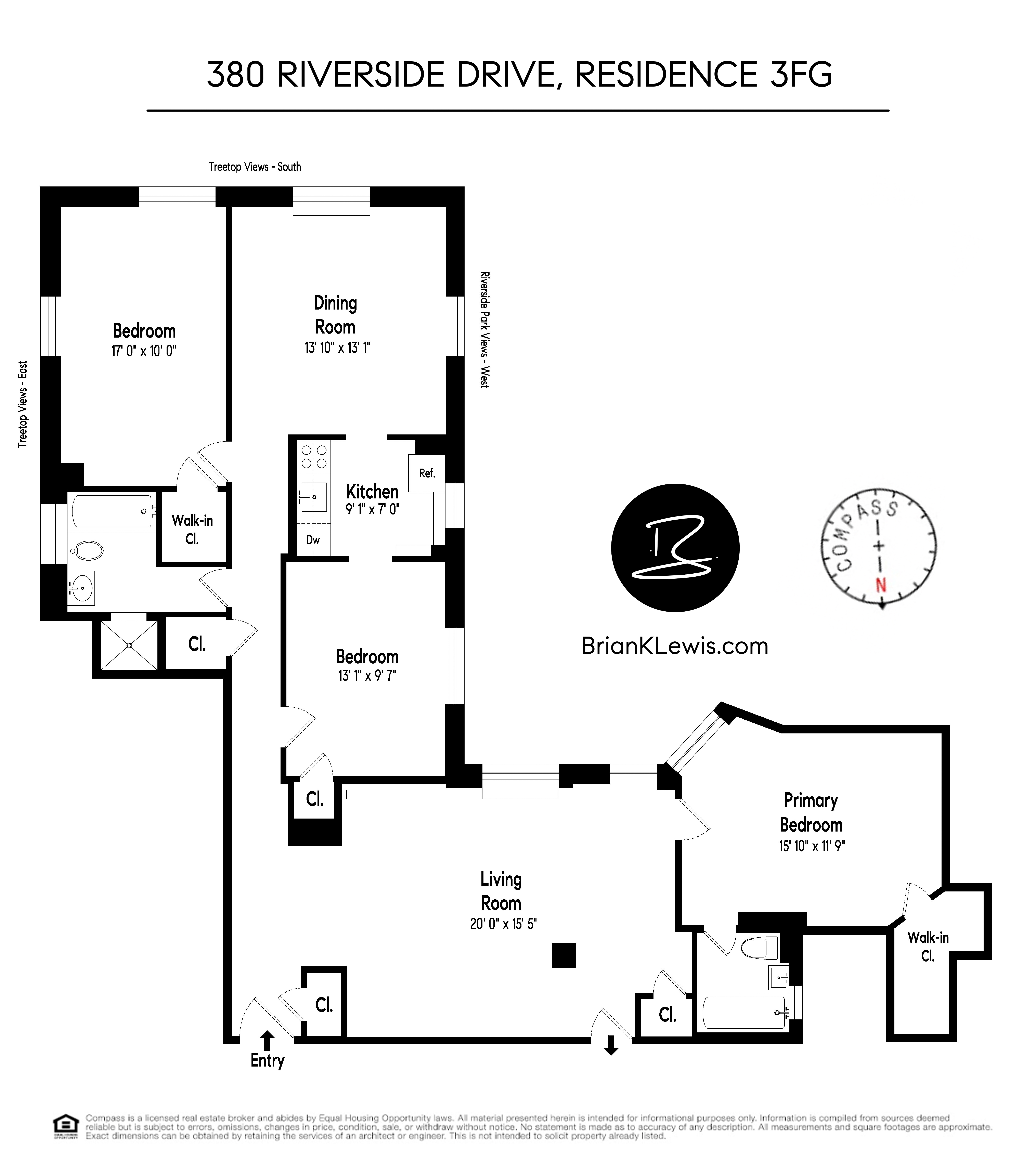 380 Riverside Drive, Unit 3FG Manhattan, NY 10025 - Photo 13 of 14