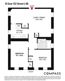 $265,000 | 12 East 132nd Street, Unit 4B | Central Harlem