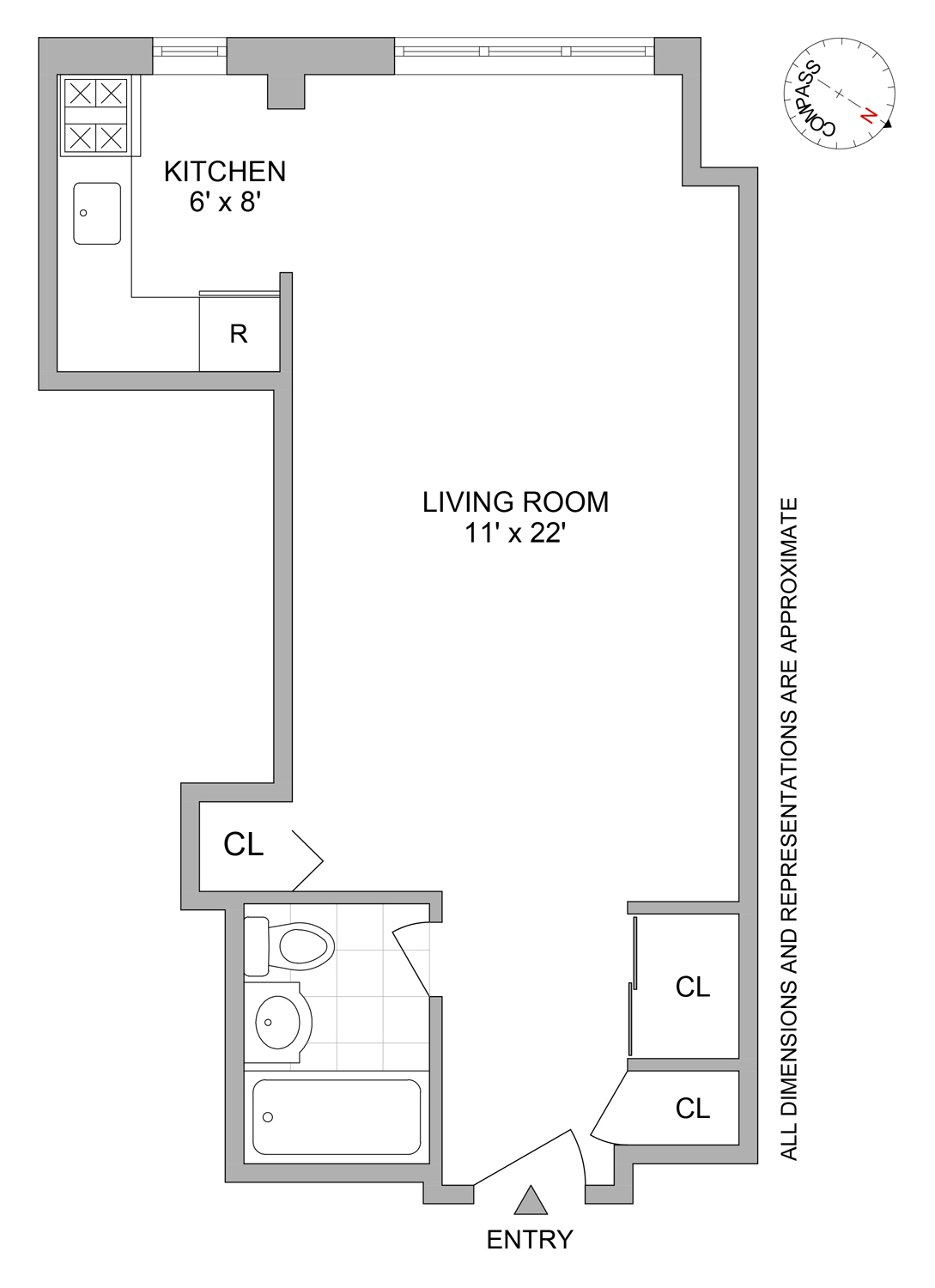 227 Ocean Parkway, Unit 1D Brooklyn, NY 11218 - Photo 13 of 13 Gallery Image 13