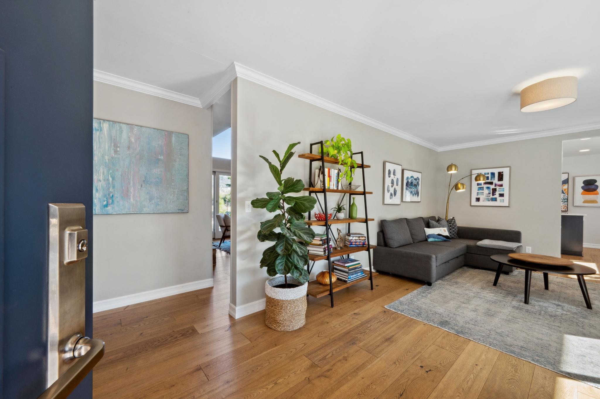 123 Frey Road Santa Rosa, CA 95409 - Photo 8 of 62 a living room with furniture and a wooden floor