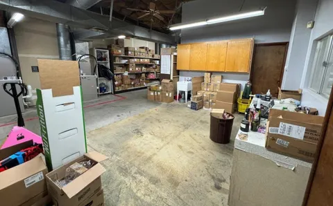 a view of a storage & utility room