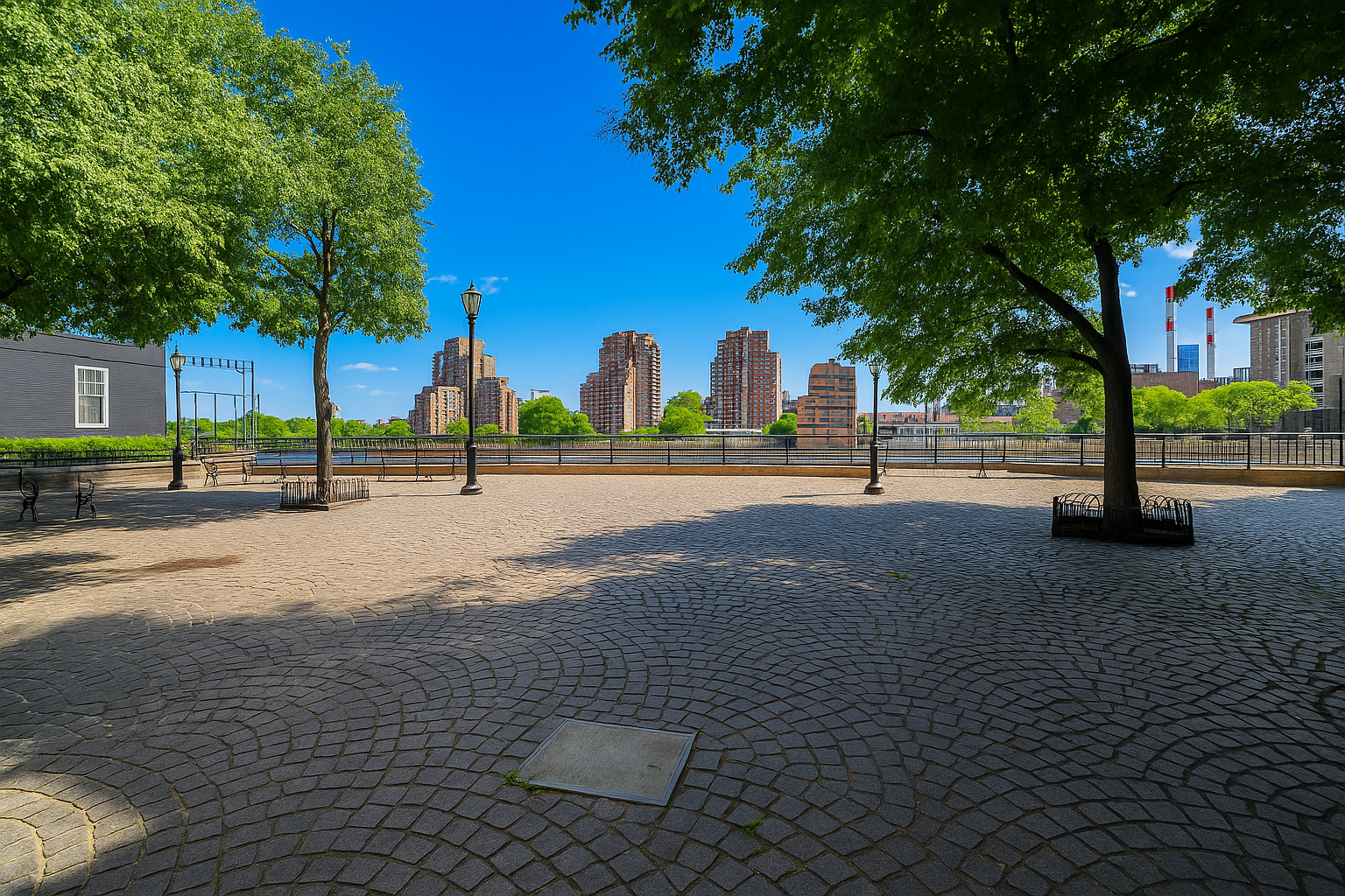 530 East 72nd Street, Unit 4F Manhattan, NY 10021 - Photo 13 of 23 a street view with large trees