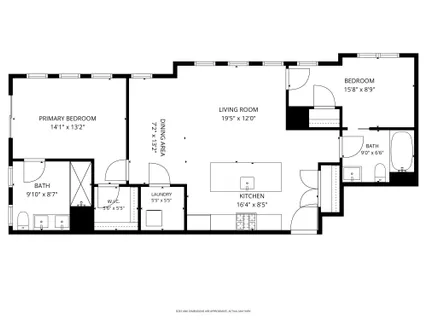 $899,000 | 50 Leo M Birmingham Parkway, Unit 302, Boston, MA 02135