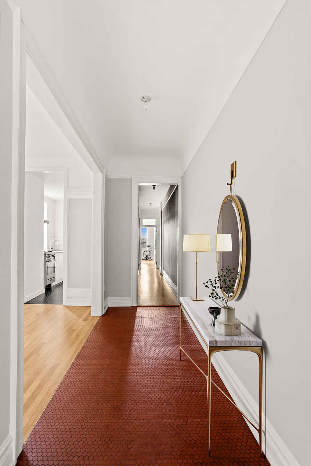 34-43 82nd Street, Unit 51 Queens, NY 11372 - Photo 8 of 12 a view of a room with gym equipment and wooden floor