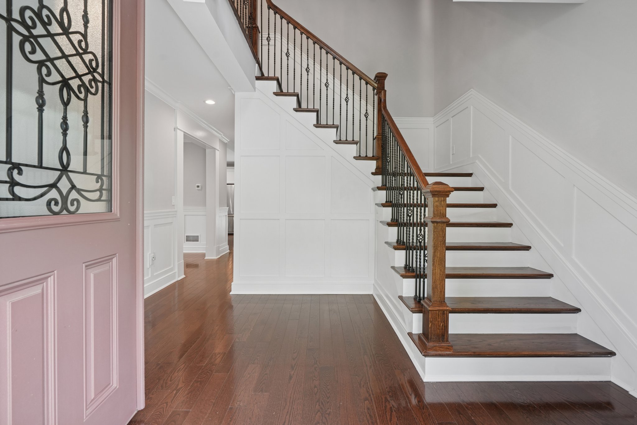823 River Road Chatham, NJ 07928 - Photo 5 of 60 a view of entryway and hall with wooden floor